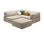 Atelier Del Sofa Kanyon - Sofá-Cama Esquinero Crema